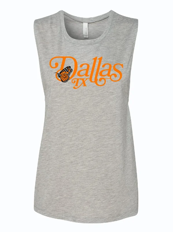 Women's Butterfly Dallas Muscle Tank