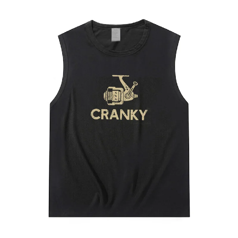 Women Cranky Fishing Tank Top